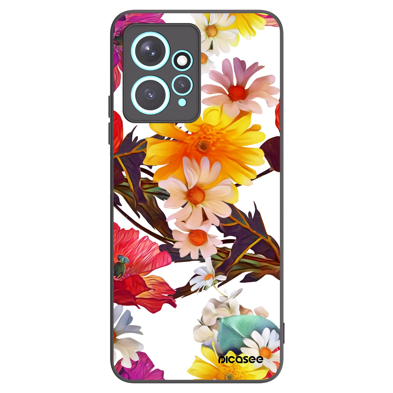 Picasee silikónový čierny obal pre Xiaomi Redmi Note 12 4G - Meadow