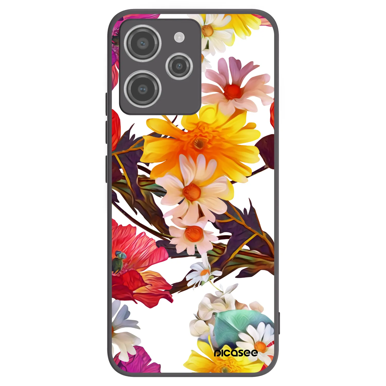 Silikónový čierny obal pre Xiaomi Redmi 12 4G - Meadow