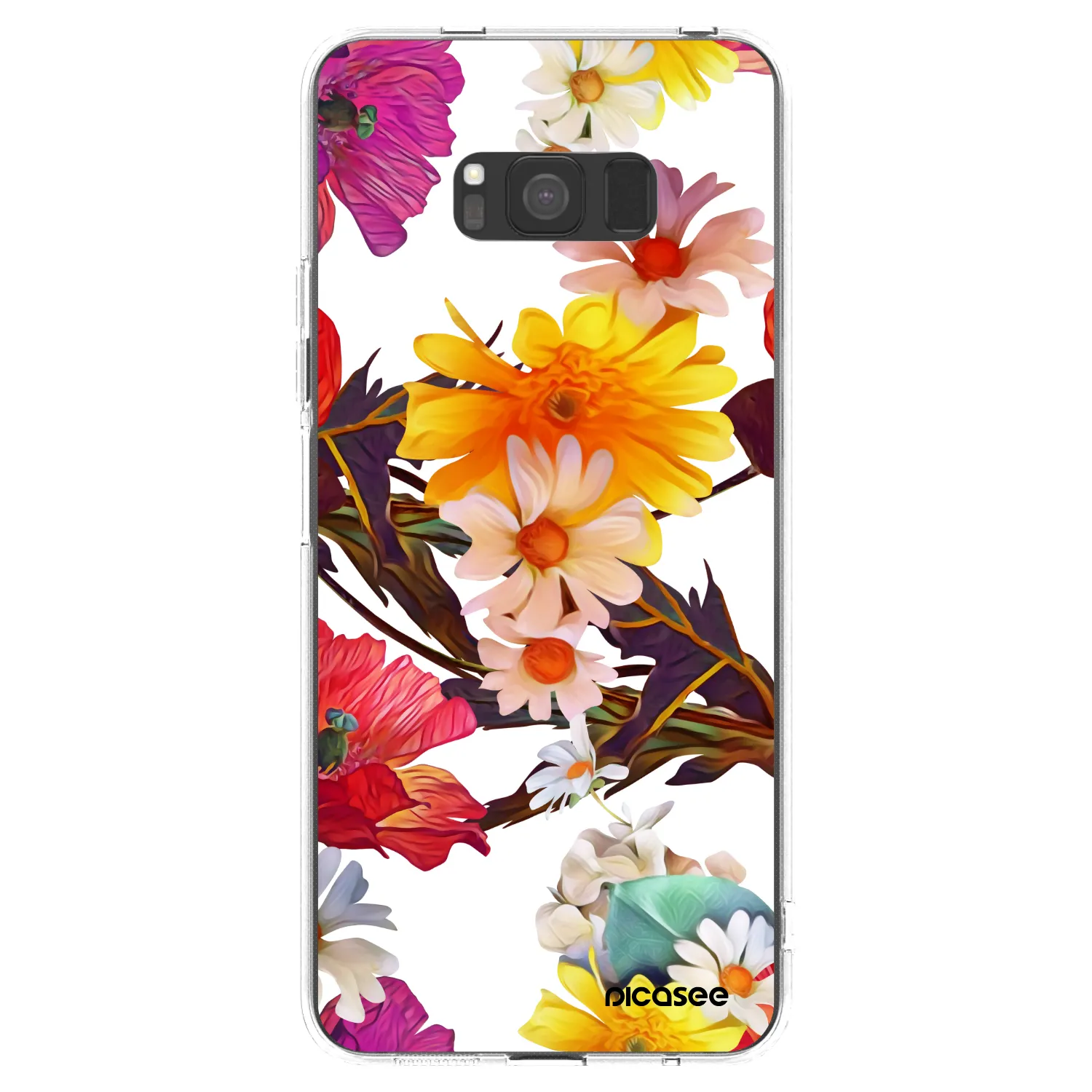 Picasee silikónový prehľadný obal pre Samsung Galaxy S8 G950F - Meadow