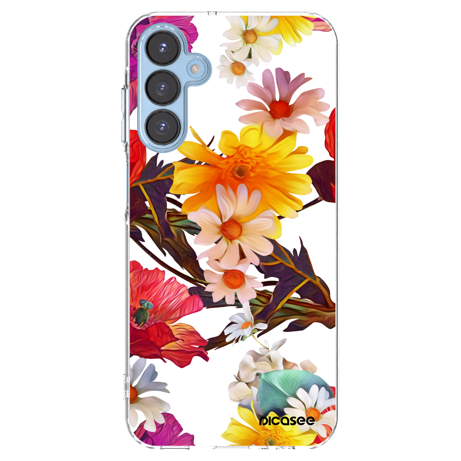 Picasee silikónový prehľadný obal pre Samsung Galaxy A15 A156B 5G - Meadow