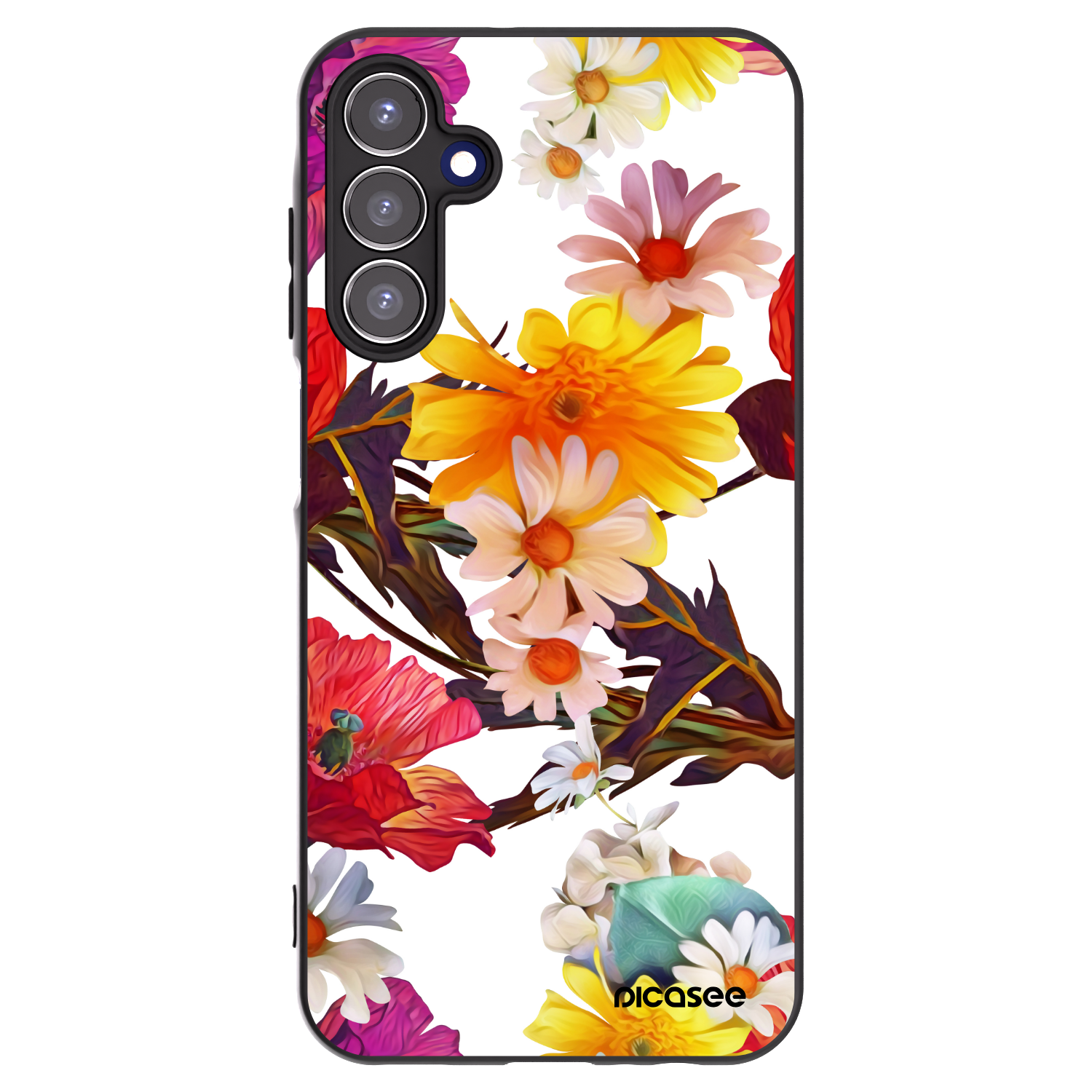 Picasee silikónový čierny obal pre Samsung Galaxy A15 A155F 4G - Meadow