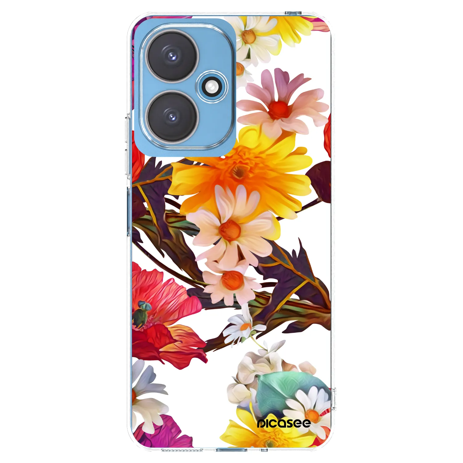 Picasee silikónový prehľadný obal pre Xiaomi Redmi 13C 5G - Meadow