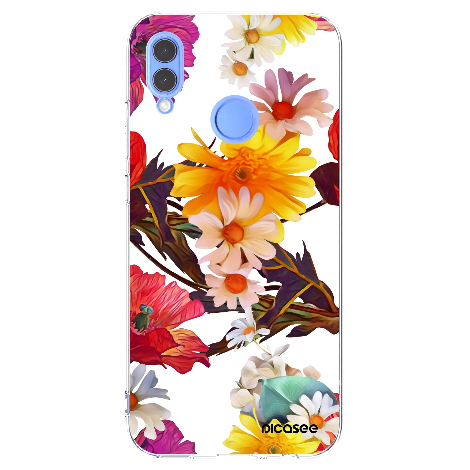 Picasee silikónový prehľadný obal pre Honor 10 Lite - Meadow