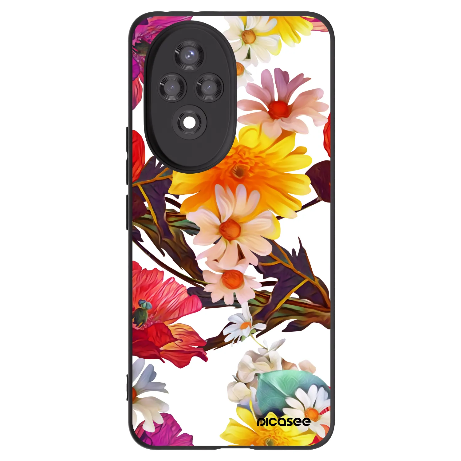 Picasee silikónový čierny obal pre Honor 200 Pro 5G - Meadow