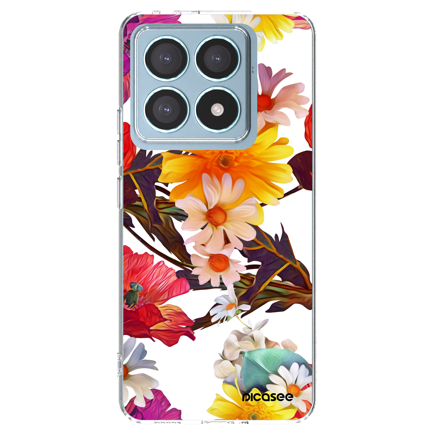Picasee silikónový prehľadný obal pre Xiaomi 14T Pro - Meadow