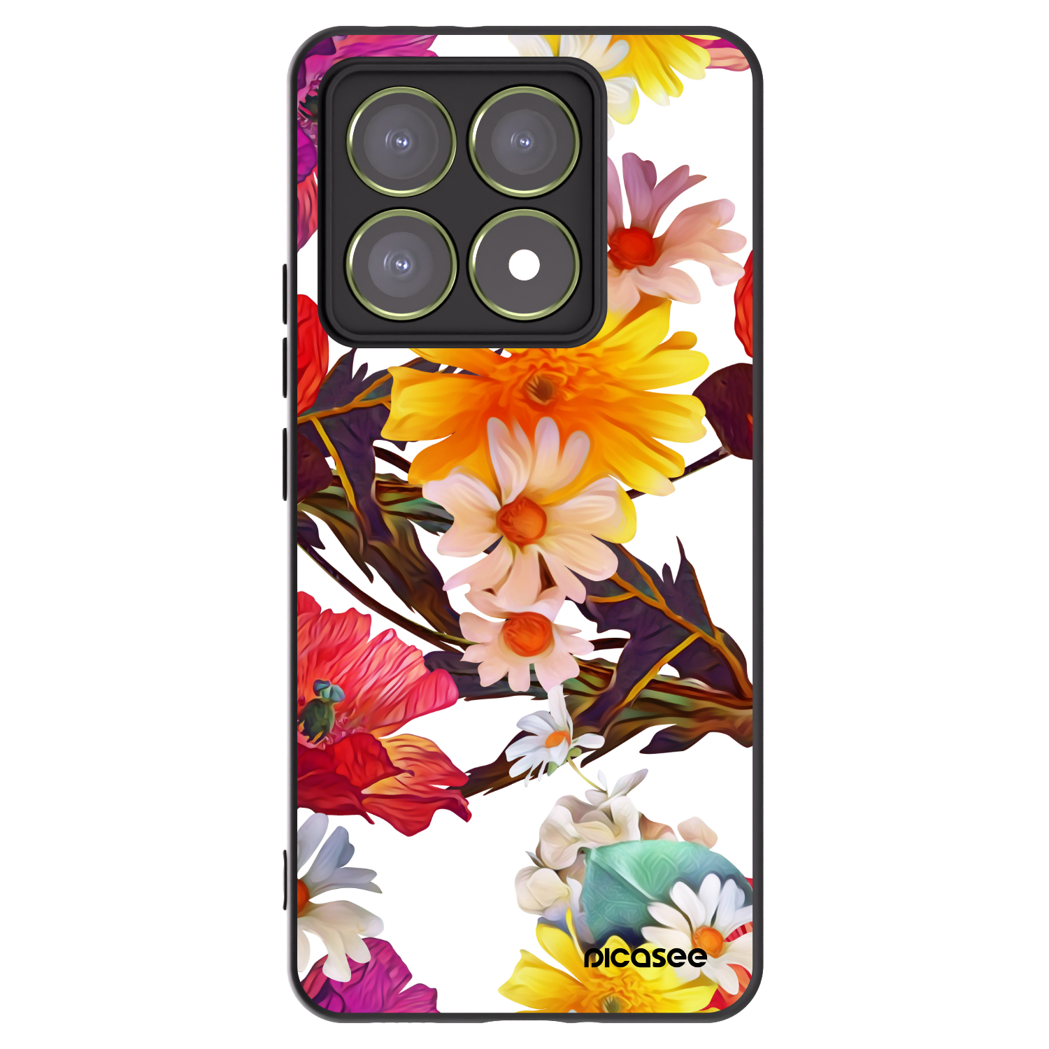 Picasee silikónový čierny obal pre Xiaomi 14T - Meadow
