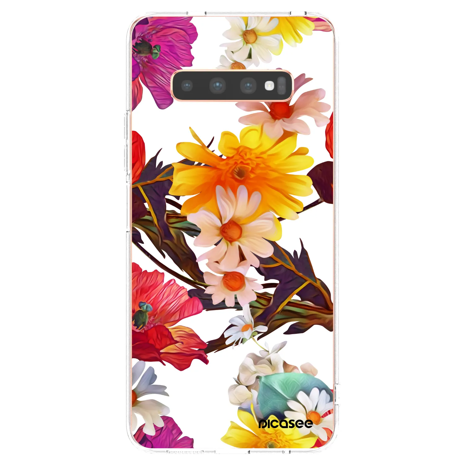 Picasee silikónový prehľadný obal pre Samsung Galaxy S10 Plus G975 - Meadow