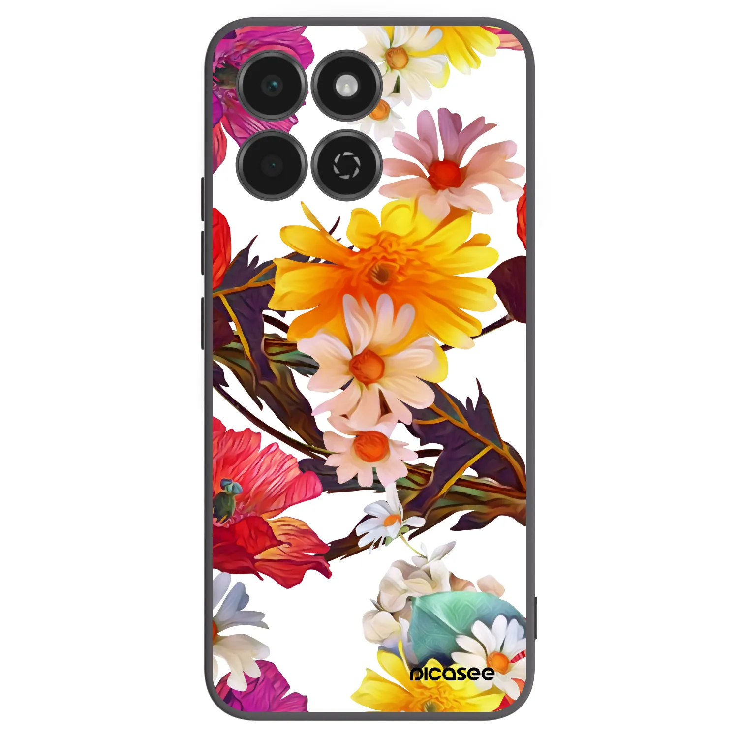 Picasee silikónový čierny obal pre Honor 200 Smart 5G - Meadow