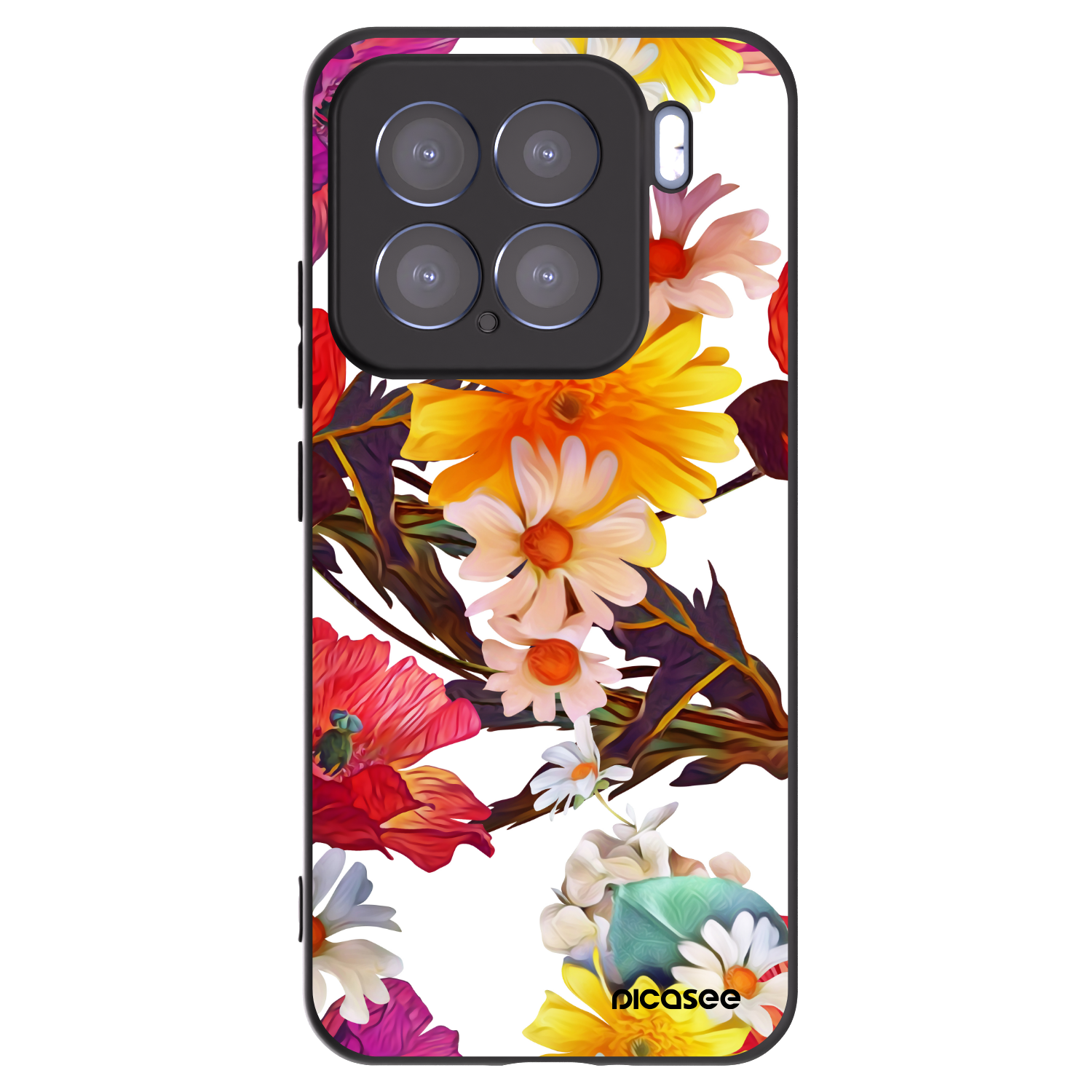 Silikónový čierny obal pre Xiaomi 15 - Meadow