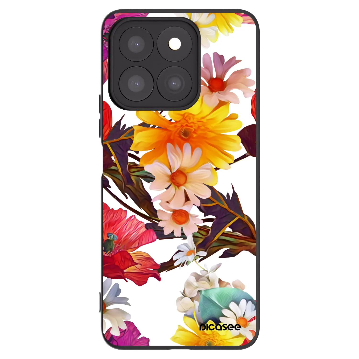 Picasee silikónový čierny obal pre Honor X8c - Meadow
