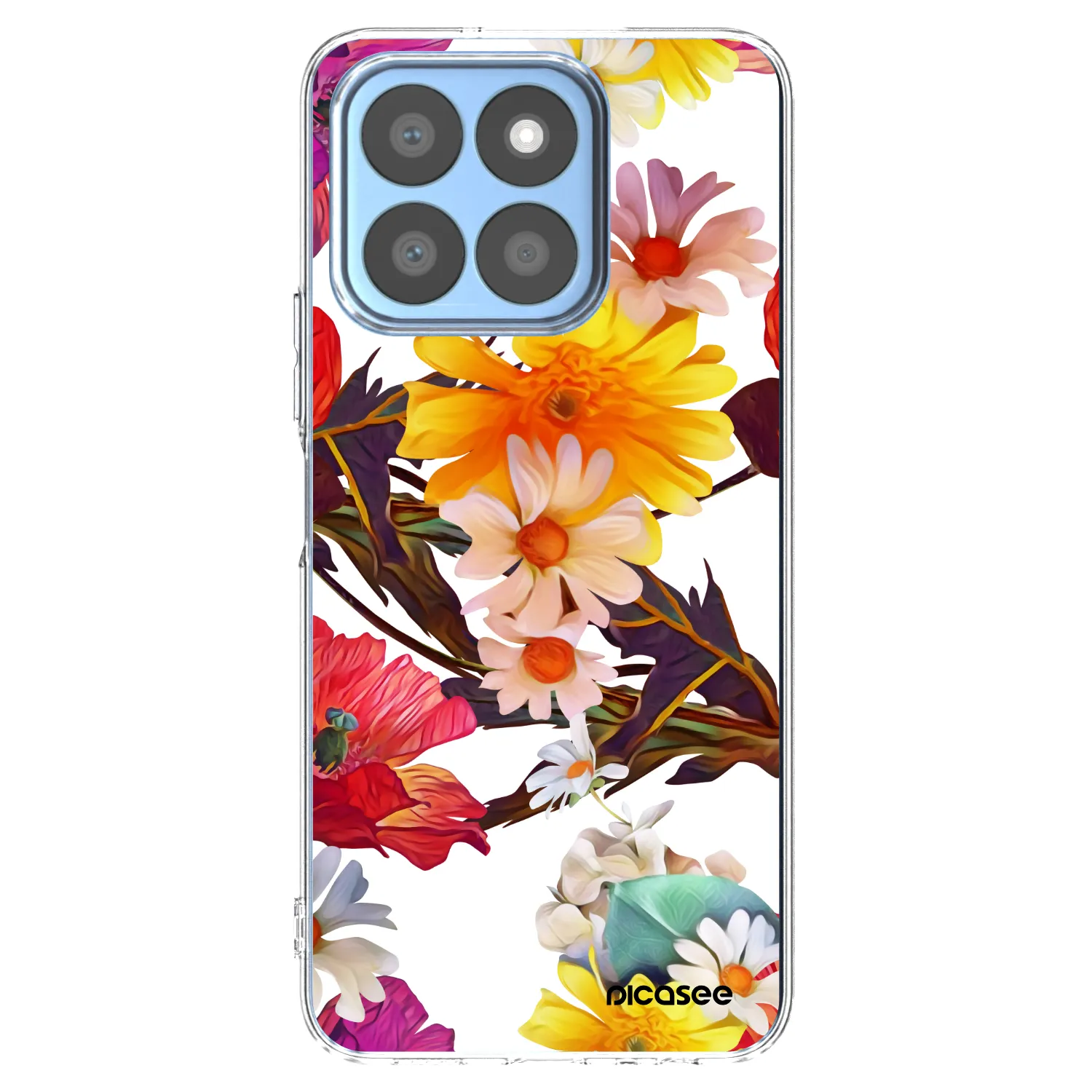 Picasee silikónový prehľadný obal pre Honor X8c - Meadow