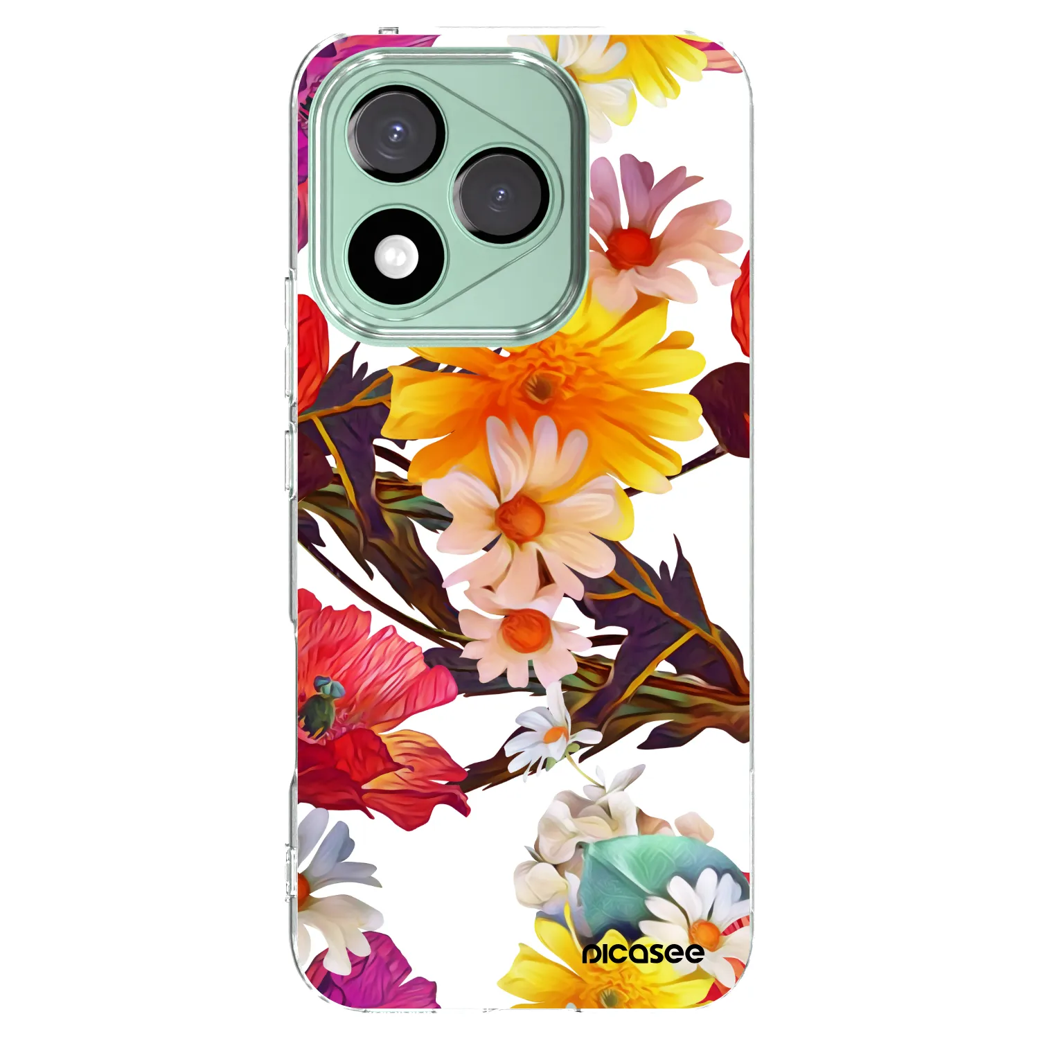 Silikónový prehľadný obal pre Honor 400 Lite 5G - Meadow