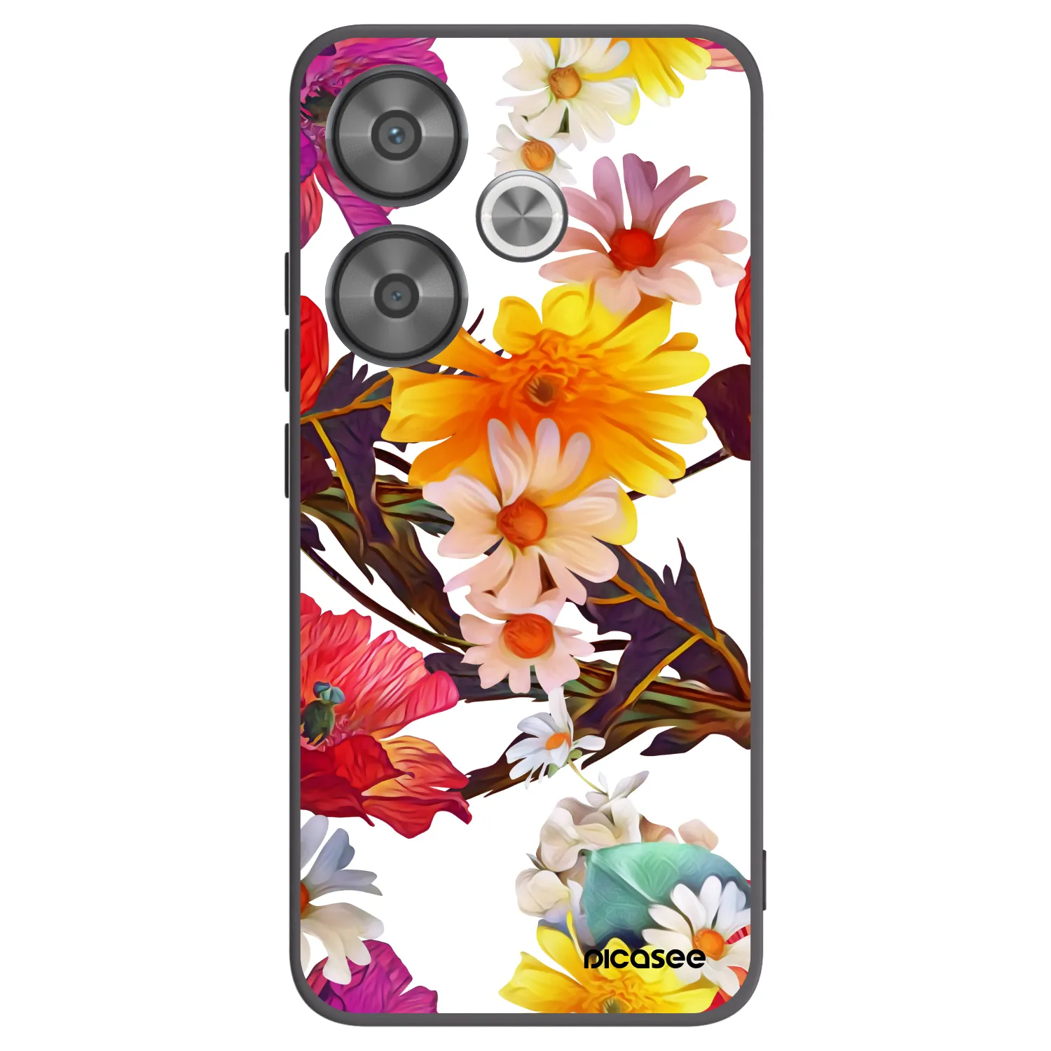 Silikónový čierny obal pre Xiaomi Poco F6 - Meadow
