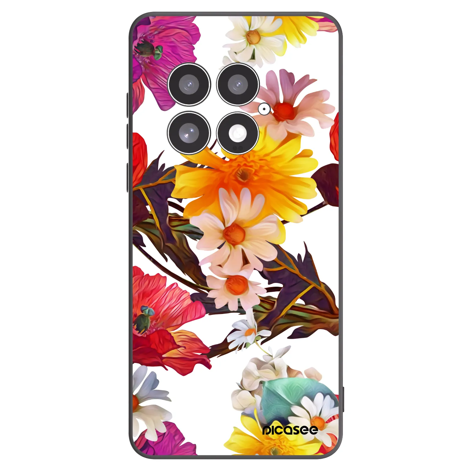 Picasee silikónový čierny obal pre OnePlus 13 5G - Meadow