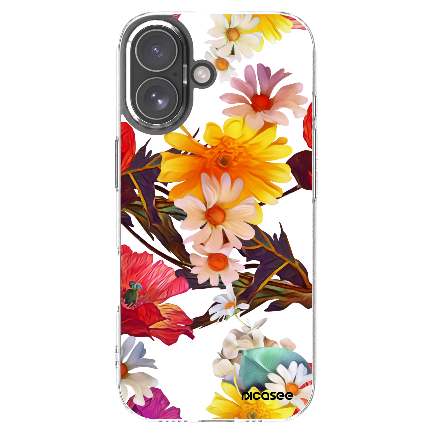 Picasee silikónový prehľadný obal pre Apple iPhone 17 - Meadow