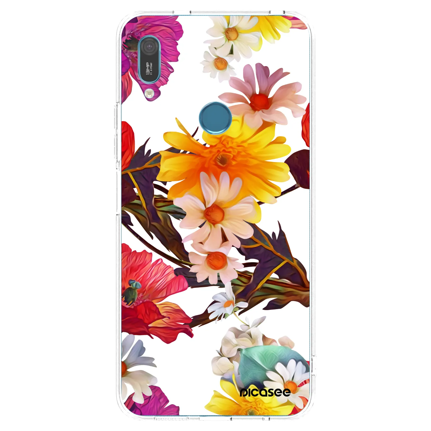 Picasee silikónový prehľadný obal pre Huawei Y6 2019 - Meadow