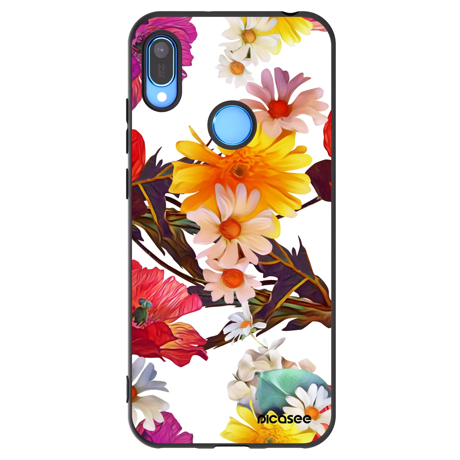 Picasee silikónový čierny obal pre Huawei Y6 2019 - Meadow