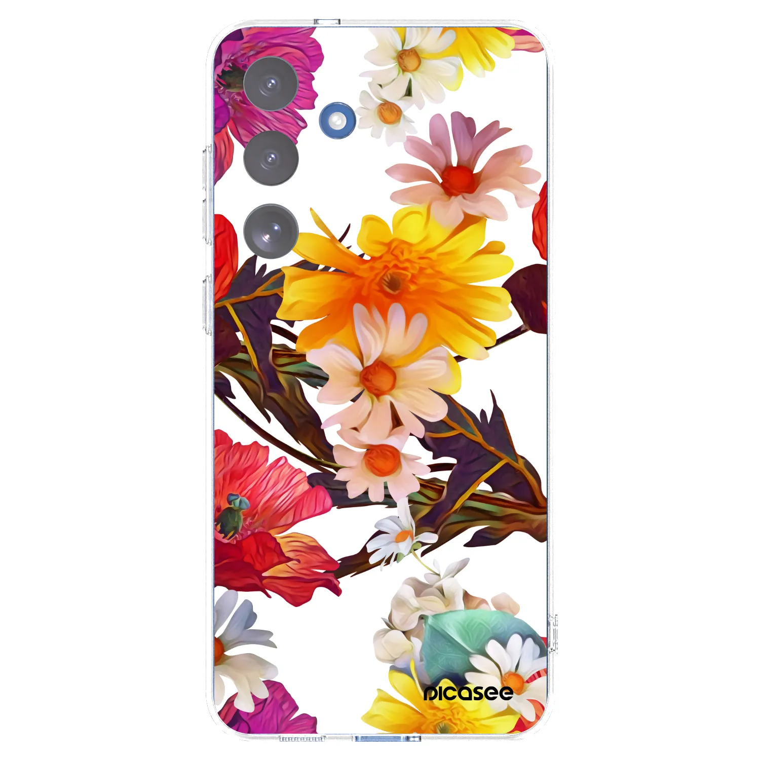 Picasee silikónový prehľadný obal pre Samsung Galaxy S25 FE 5G - Meadow