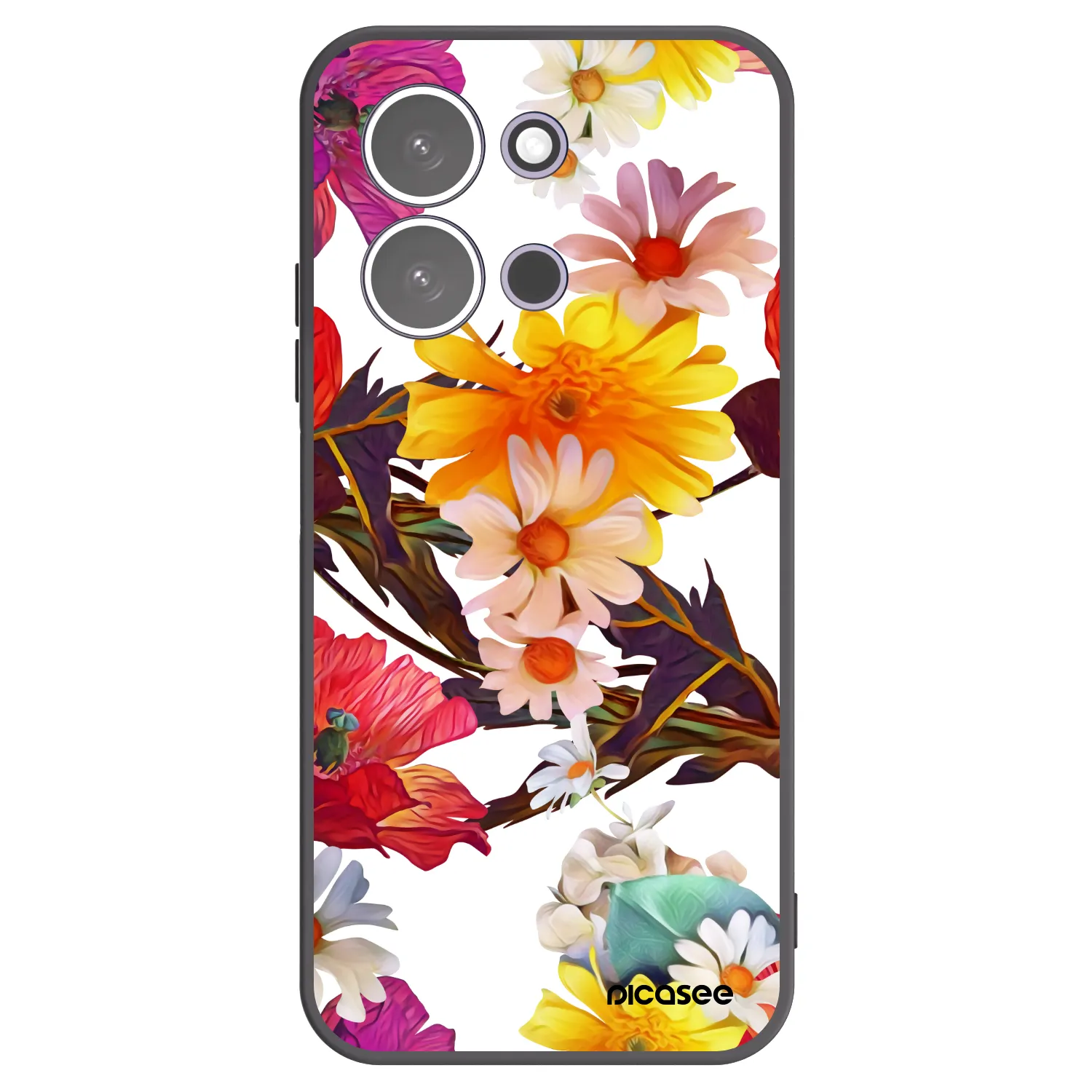 Picasee silikónový čierny obal pre Xiaomi Redmi 15C 5G - Meadow
