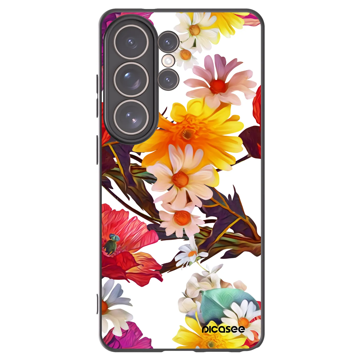 Picasee silikónový čierny obal pre Samsung Galaxy S26 Ultra - Meadow