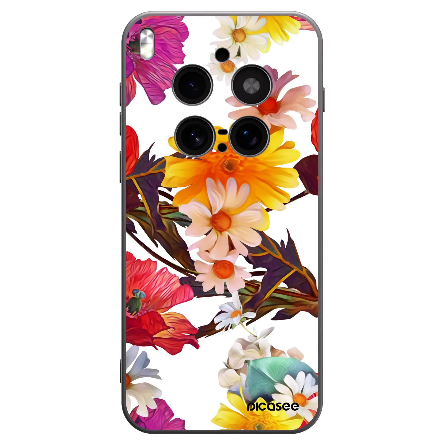 Picasee silikónový čierny obal pre Vivo X300 Pro - Meadow