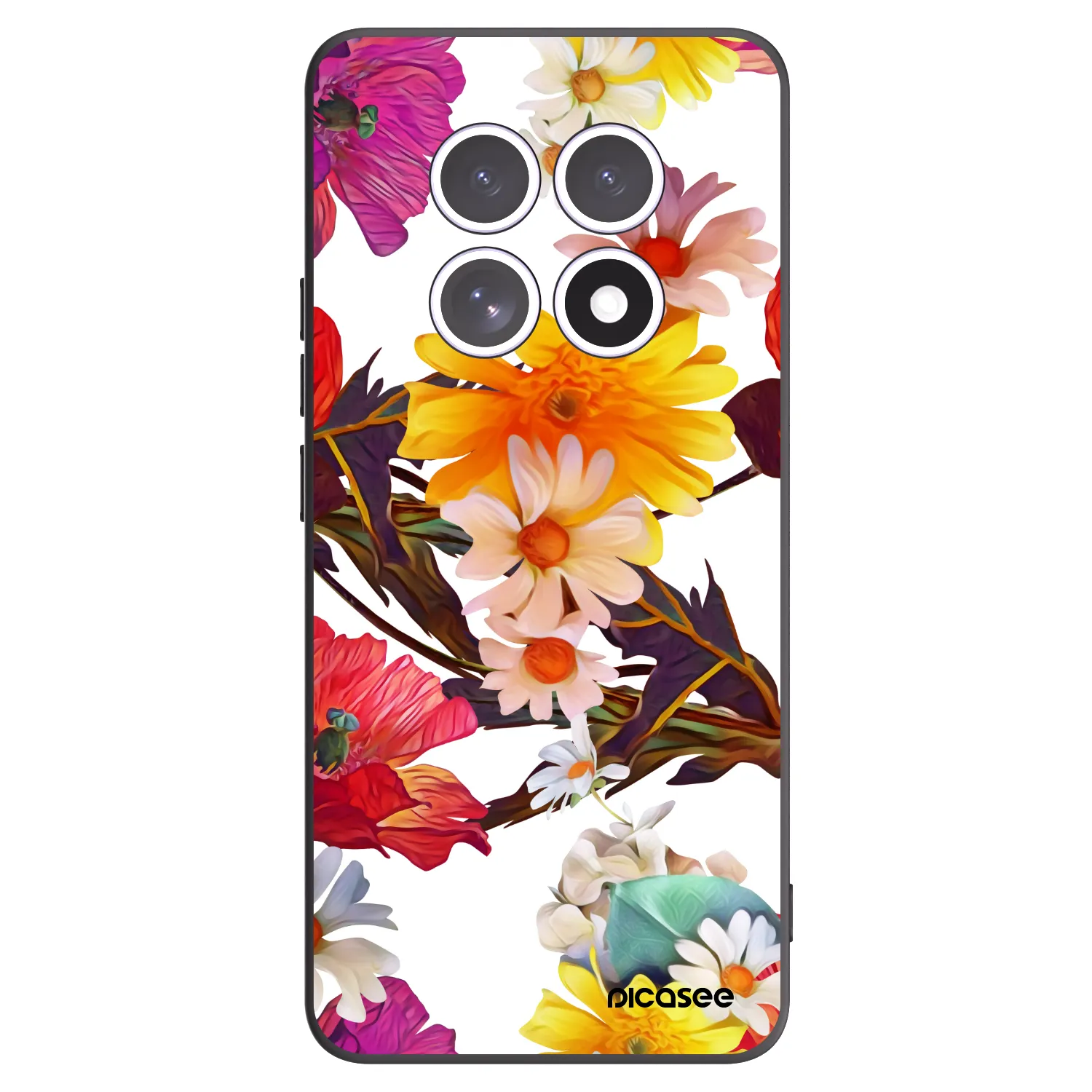 Picasee silikónový čierny obal pre Xiaomi Redmi Note 15 5G - Meadow