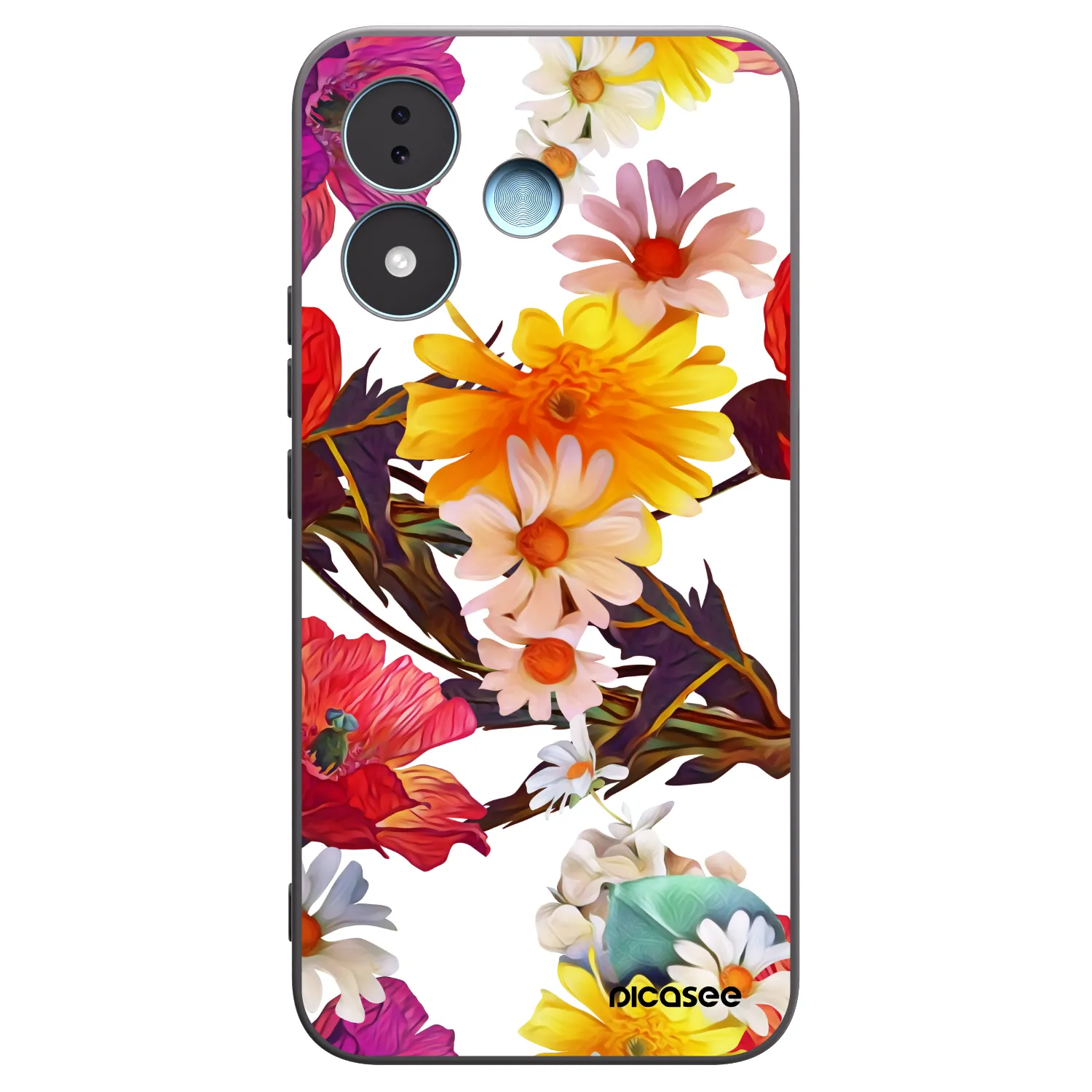 Picasee silikónový čierny obal pre Xiaomi Redmi Note 17 5G - Meadow