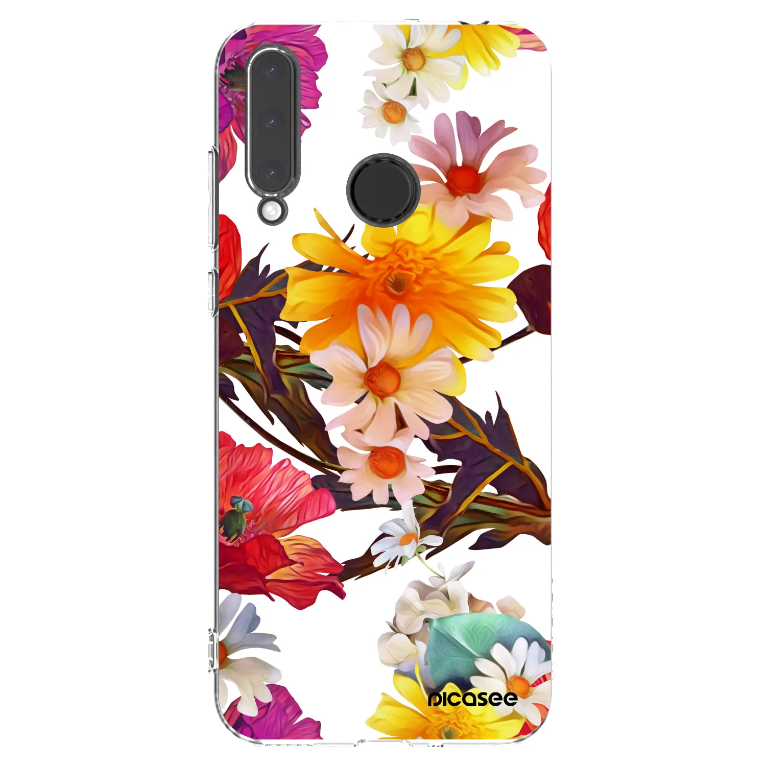 Picasee silikónový prehľadný obal pre Honor 20 Lite - Meadow