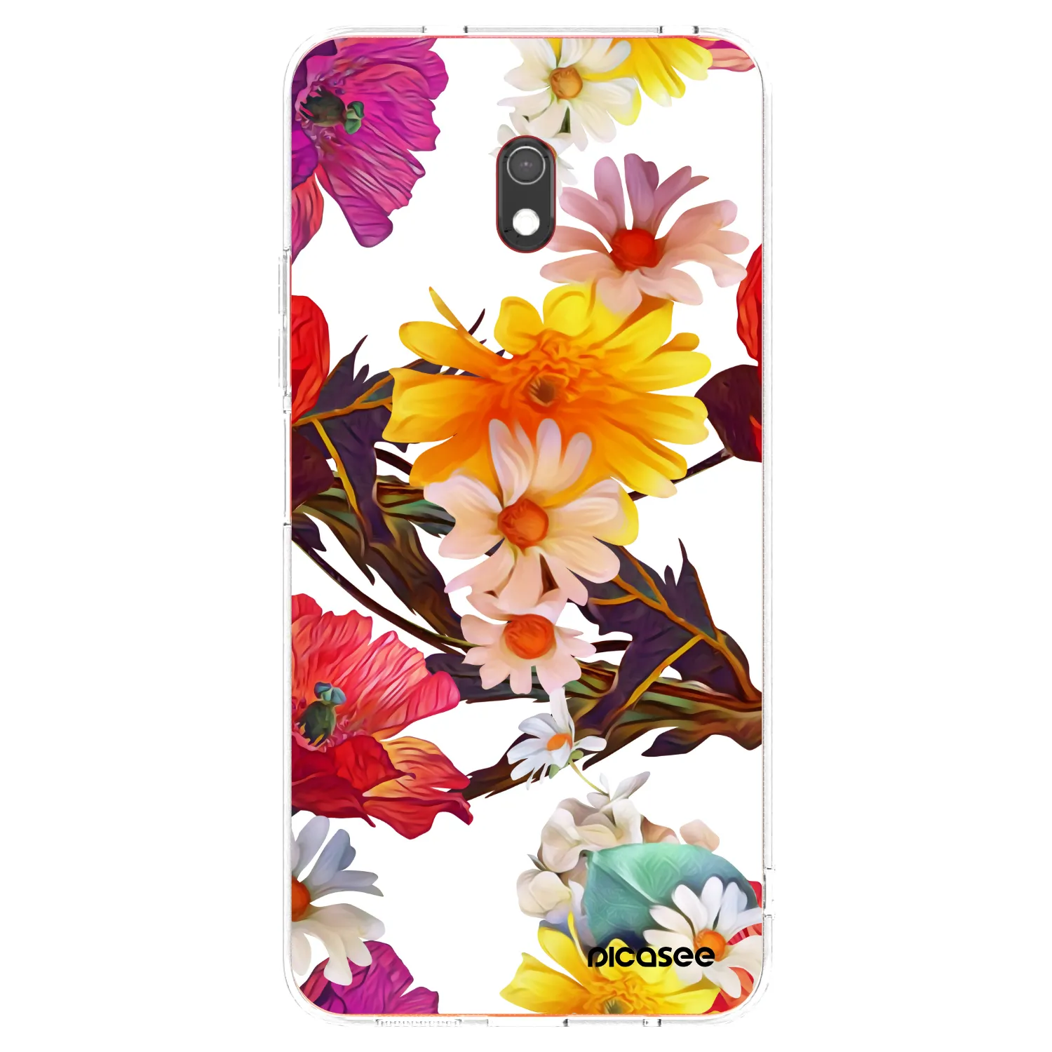 Picasee silikónový prehľadný obal pre Xiaomi Redmi 8A - Meadow
