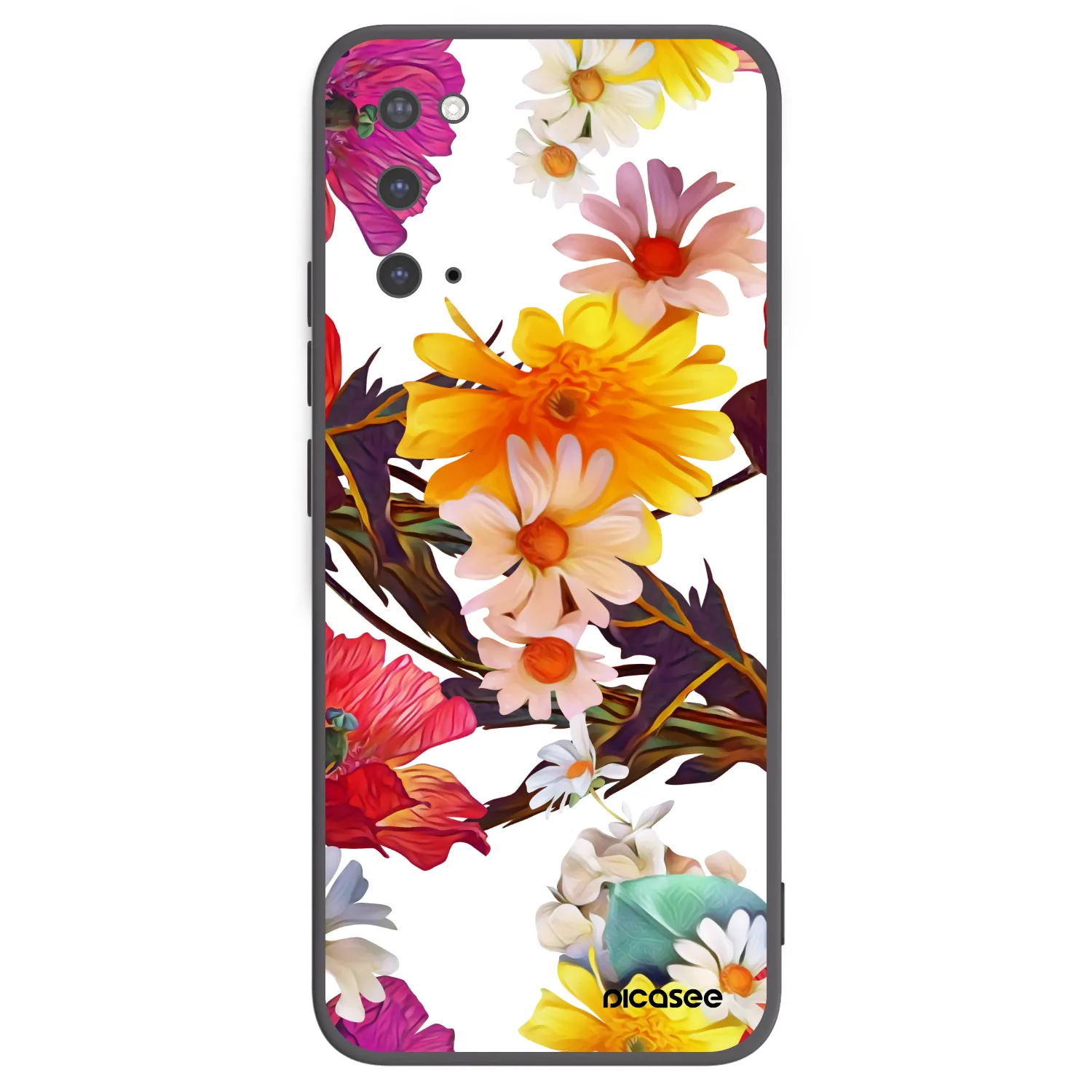 Picasee silikónový čierny obal pre Samsung Galaxy S20 G980F - Meadow