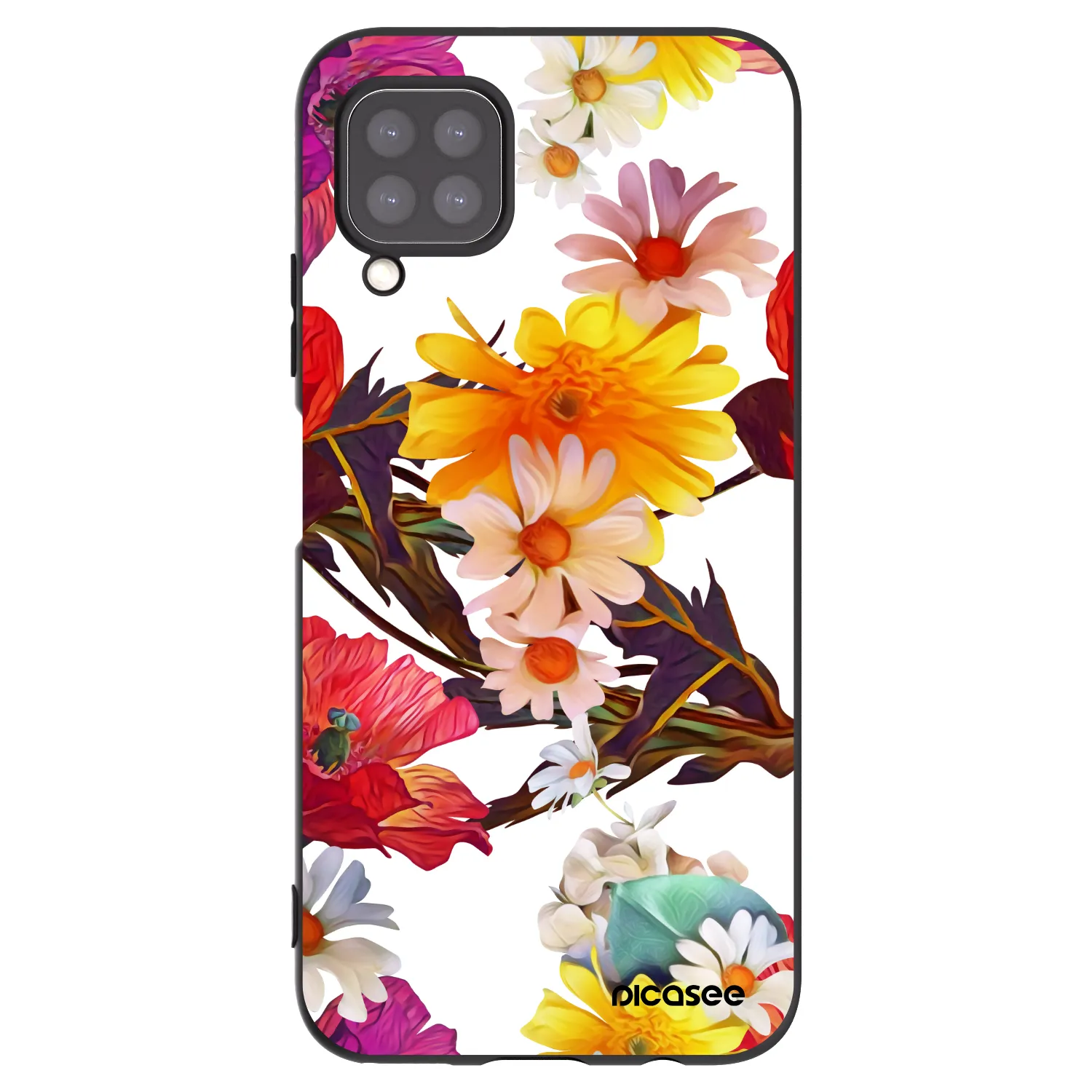 Picasee silikónový čierny obal pre Huawei P40 Lite - Meadow