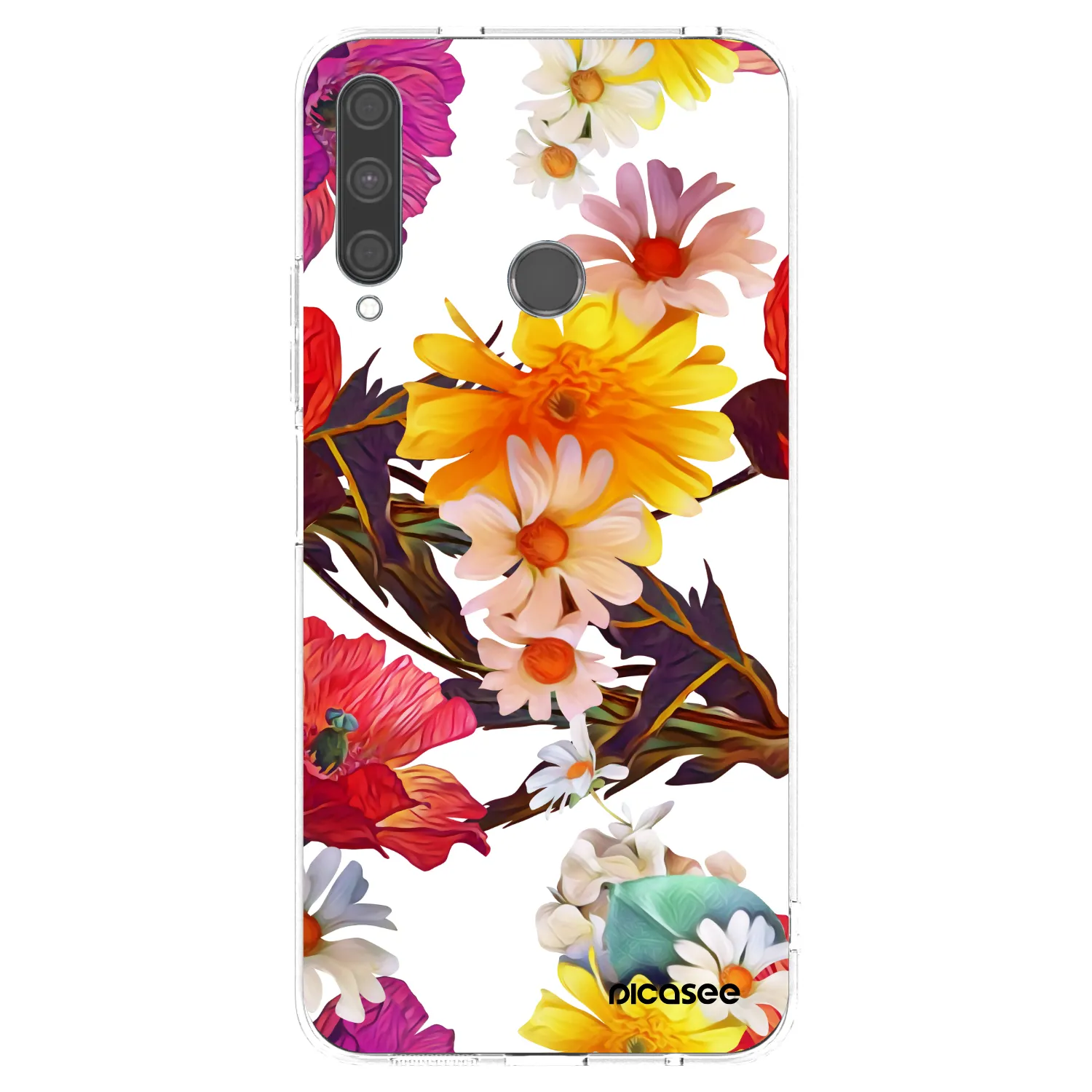 Silikónový prehľadný obal pre Huawei P40 Lite E - Meadow