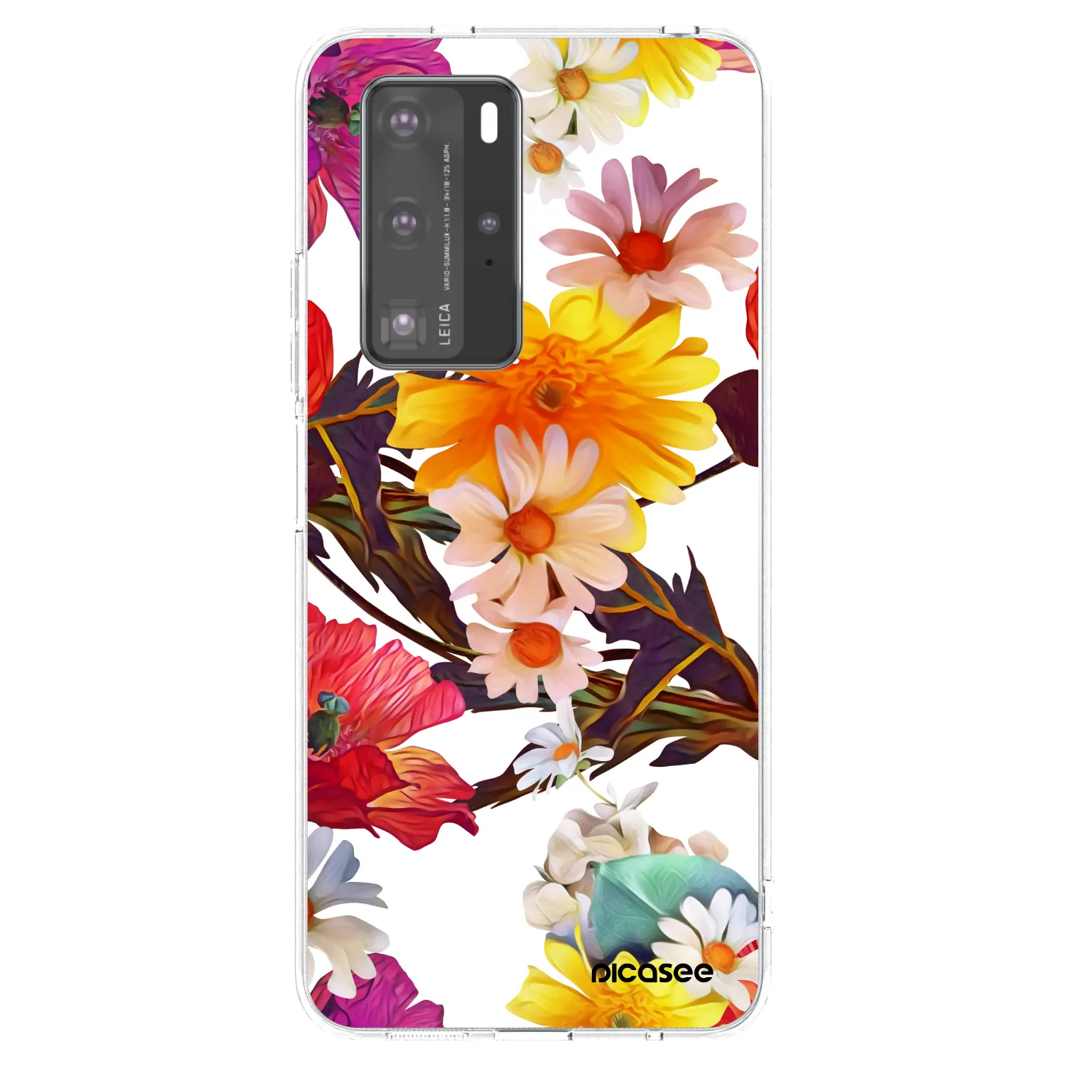 Picasee silikónový prehľadný obal pre Huawei P40 Pro - Meadow
