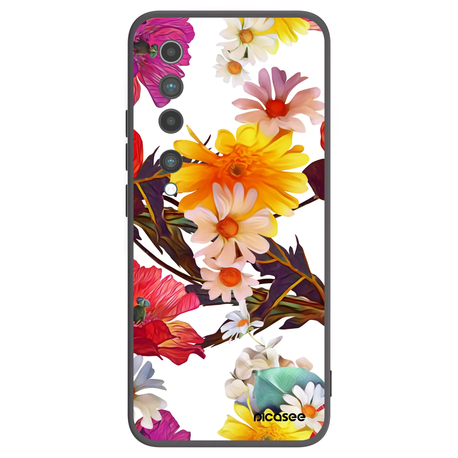 Picasee silikónový čierny obal pre Xiaomi Mi 10 - Meadow