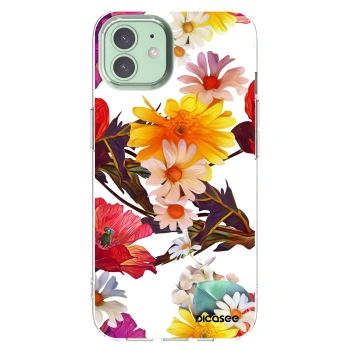 Picasee silikónový prehľadný obal pre Apple iPhone 12 - Meadow