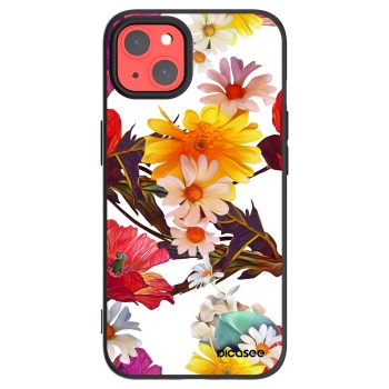 Picasee silikónový čierny obal pre Apple iPhone 13 - Meadow