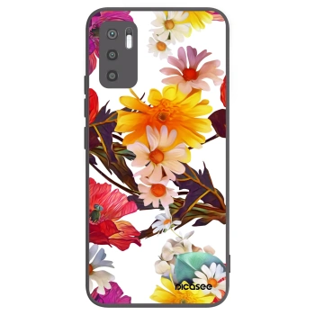 Picasee silikónový čierny obal pre Xiaomi Redmi Note 10 5G - Meadow