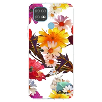 Picasee silikónový prehľadný obal pre Realme C21 - Meadow