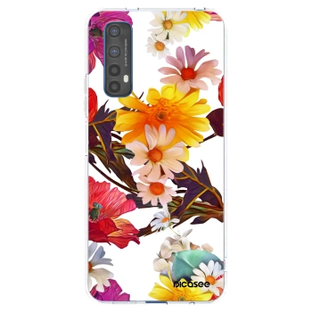 Picasee silikónový prehľadný obal pre Realme 7 - Meadow