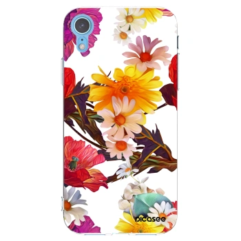 Picasee silikónový prehľadný obal pre Apple iPhone XR - Meadow