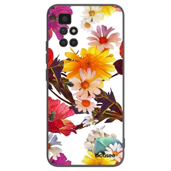 Picasee silikónový čierny obal pre Xiaomi Redmi 10 - Meadow