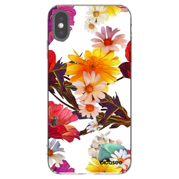 Picasee silikónový prehľadný obal pre Apple iPhone XS Max - Meadow