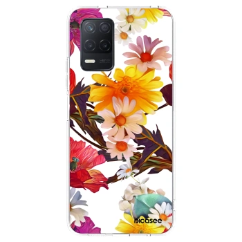 Picasee silikónový prehľadný obal pre Realme 8 5G - Meadow