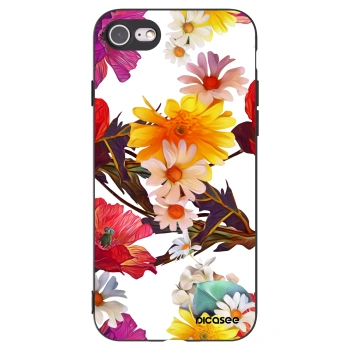 Picasee silikónový čierny obal pre Apple iPhone SE 2022 - Meadow