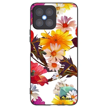 Picasee silikónový čierny obal pre Honor X8 4G - Meadow