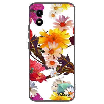 Picasee silikónový čierny obal pre Vivo Y01 - Meadow