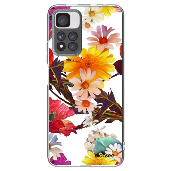 Picasee silikónový prehľadný obal pre Xiaomi Redmi Note 11 Pro+ 5G - Meadow