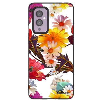 Picasee silikónový čierny obal pre OnePlus 9 - Meadow