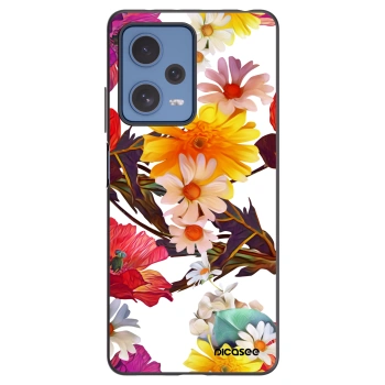 Picasee silikónový čierny obal pre Xiaomi Redmi Note 12 Pro 5G - Meadow