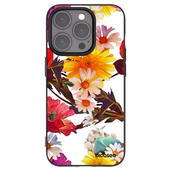 Picasee silikónový čierny obal pre Apple iPhone 15 Pro - Meadow